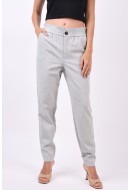 Pantaloni Dama Only Onldoris Light Grey Melange